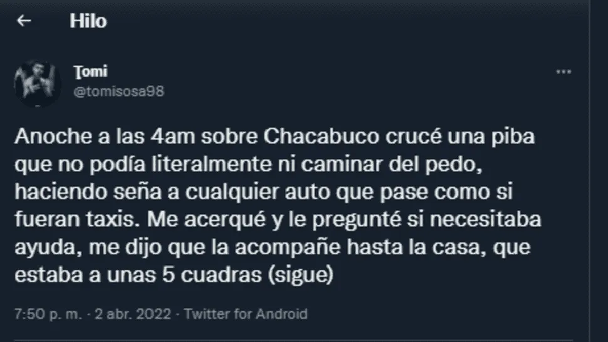 La decisi&oacute;n del joven que estremeci&oacute; a todos cuando se cruz&oacute; con una chica borracha&nbsp;