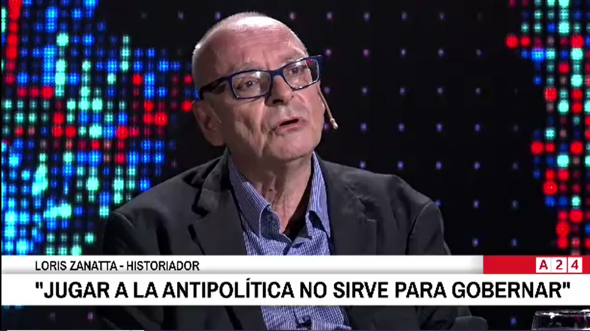 Zanatta participó del programa Entrevista de Luis Novaresio. (Foto: A24).