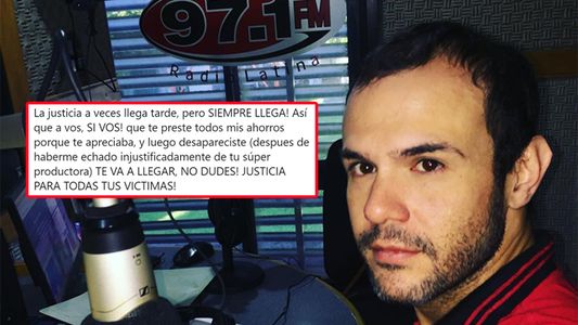 Marcelo Antunez denuncia por estafa a conocido productor de espectáculos