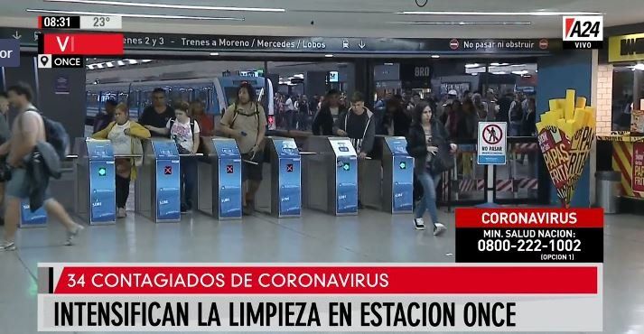 Trenes: qué medidas de higiene y prevención toman usuarios y empleados frente a la pandemia