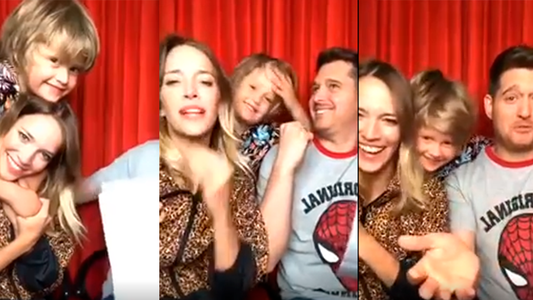 Luisana Lopilato y Michael Bublé mostraron a Noah por primera vez después de su recuperación