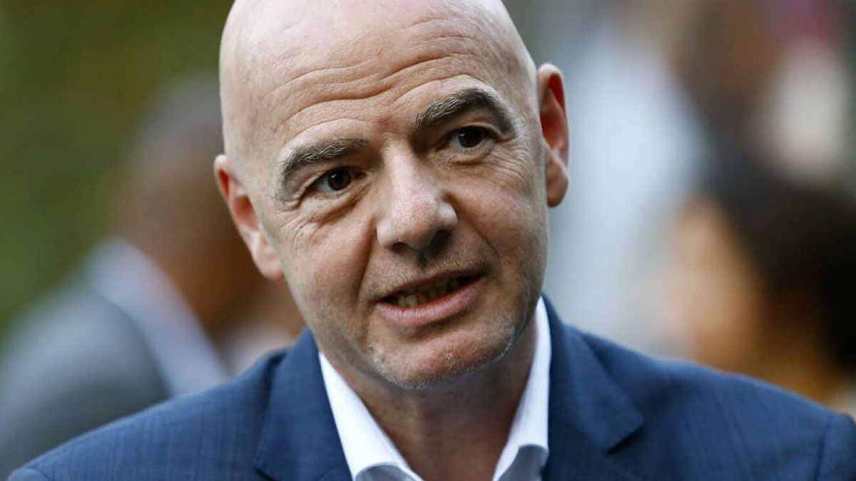 Infantino no estuvo a favor de lo que hizo Argentina.
