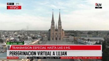 Por la pandemia no habrá peregrinación a Luján, pero sí ceremonia virtual