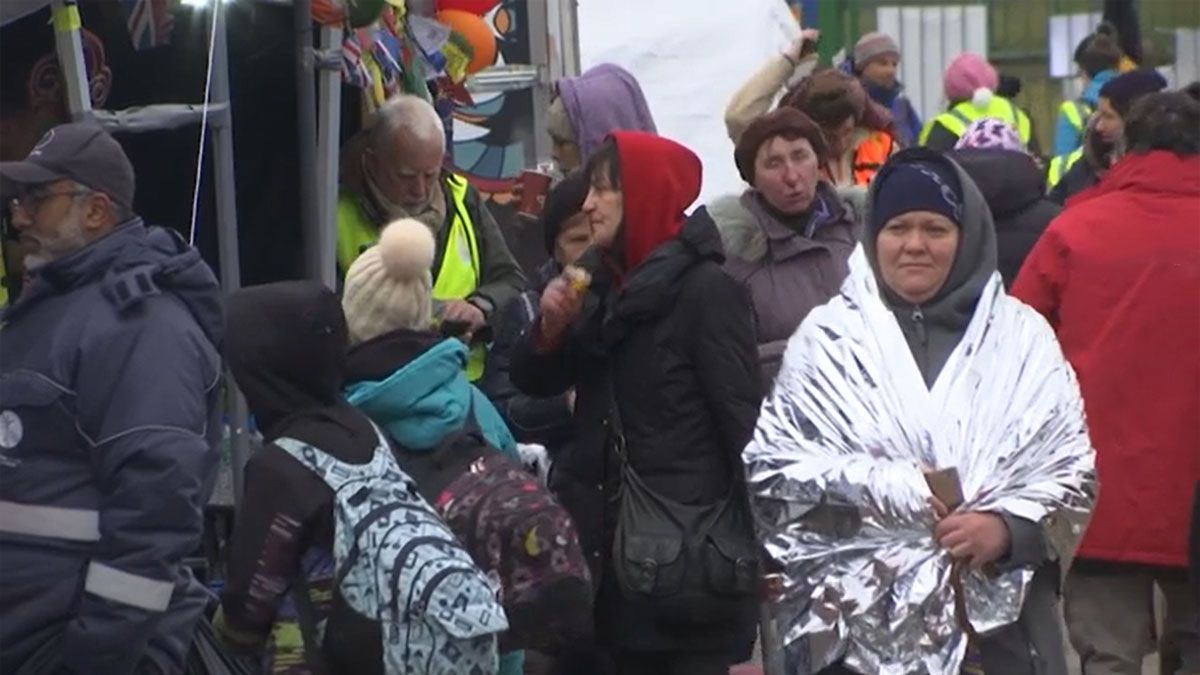 La guerra entre Rusia y Ucrania puede dejar más de 8 millones de refugiados (Foto: AP)