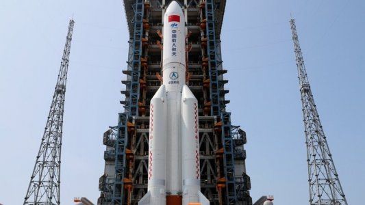 Cayó el cohete chino que estaba fuera de control: se desintegró sobre el Océano Índico