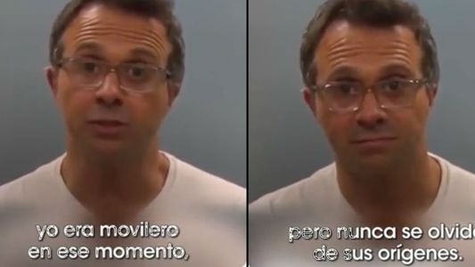 Sergio Lapegüe: Vi el video de nuevo y me volví a quebrar