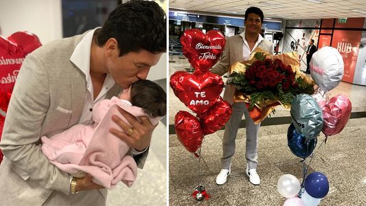 Un caballero enamorado: Nelson Haedo le dedicó una canción a su esposa