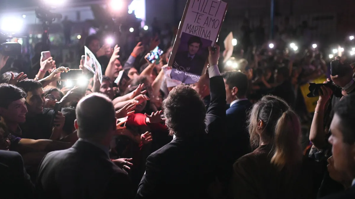 La mayor suba se registró entre las personas de 18 a 29 años con un incremento de 66,3% respecto de julio. (Foto: La Libertad Avanza)
