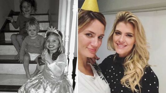 Chaves y Del Cerro, amigas inseparables, festejaron el cumpleaños de sus hijas
