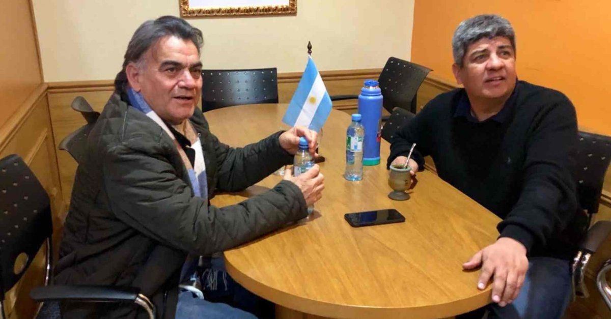 Pablo Moyano y el “Barba” Gutiérrez dejaron un mensaje antes de la reunión de la “mesa chica” de la CGT