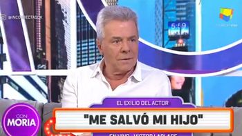 Víctor Laplace: Me salvó mi hijo, estaba dándome con lo que viniera