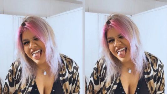 Morena Rial enfrentó las críticas de por qué saca la lengua en las fotos