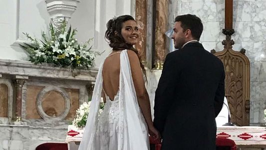 Micaela Vázquez se casó por iglesia: Finalmente me vestí de blanco