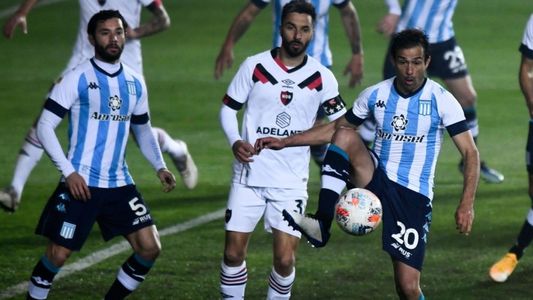 Racing le ganó 2-0 a Newells con Ubeda como DT