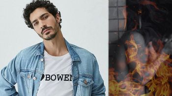 El Chino Darín publicó unas fotos al borde de la censura y generó un gran revuelo