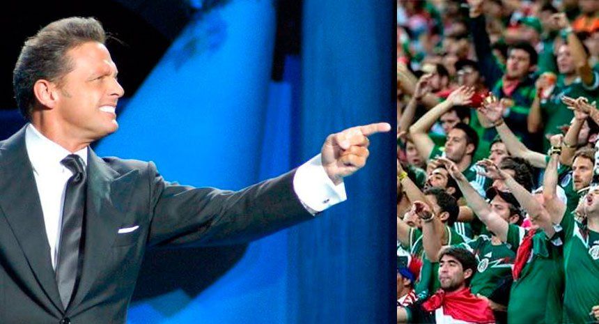 Los hinchas mexicanos aprovecharon el furor por la serie de Luis Miguel para cambiar un canto homofóbico