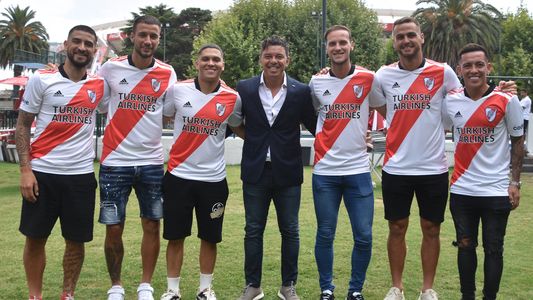 Gallardo, en la presentación de los refuerzos de River: Es un gran desafío tener un plantel así
