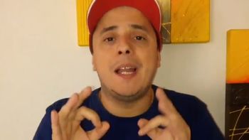 El Dipy publicó un descargo contra la prensa por la foto de su novia desnuda y luego lo borró