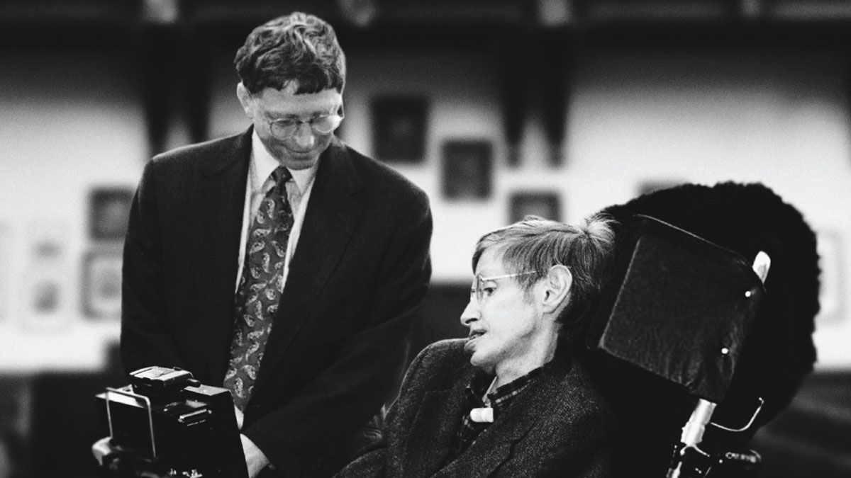 Bill Gates y Stephen Hawking aparecen en las declaraciones desclasificadas del caso Epstein pero por diferentes motivos Foto pgina de Faceebook de Gates