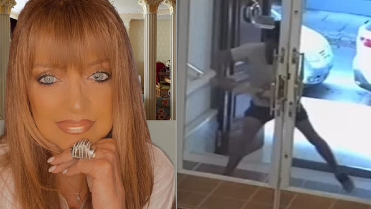 Adriana Salgueiro mostró el video del impactante robo en su edificio: Así estamos