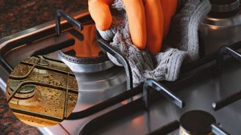 Truco viral: cuál es la mejor forma de limpiar las hornallas para sacar la grasa