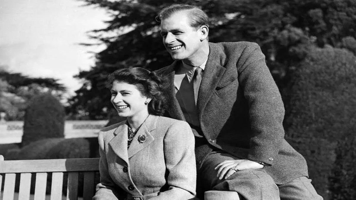 Isabel y Felipe de Edimburgo, en su luna de miel en 1947 (Foto: Archivo)