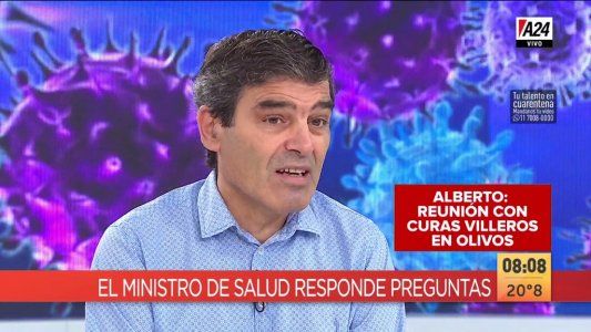 Quirós: “El pico de la demanda de los servicios de salud va a ser a mitad de mayo”