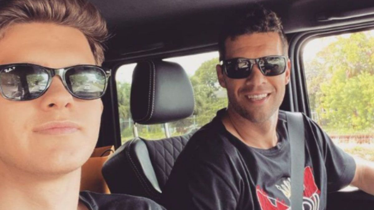 Emilio Ballack tenía 18 años.