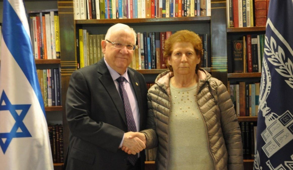 El presidente de Israel recibió a la madre de Nisman y le dijo que su hijo fue un héroe