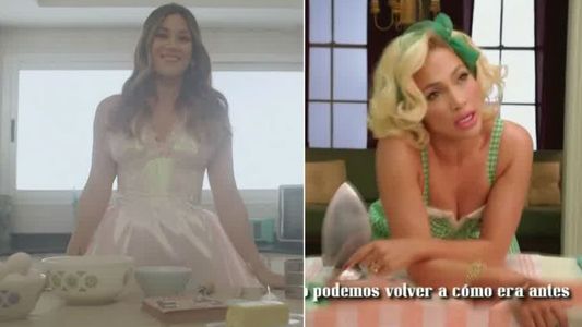 Jimena Barón después de un informe de Este es el show: Laburen y dejen laburar