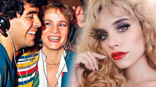 ¿Es ella? Lucía Galán habló de la cantante que aparece en la serie de Diego Maradona como amante