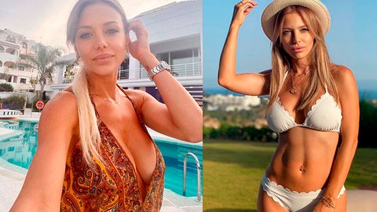 Por error, Evangelina Anderson mostró todo, menos la cara