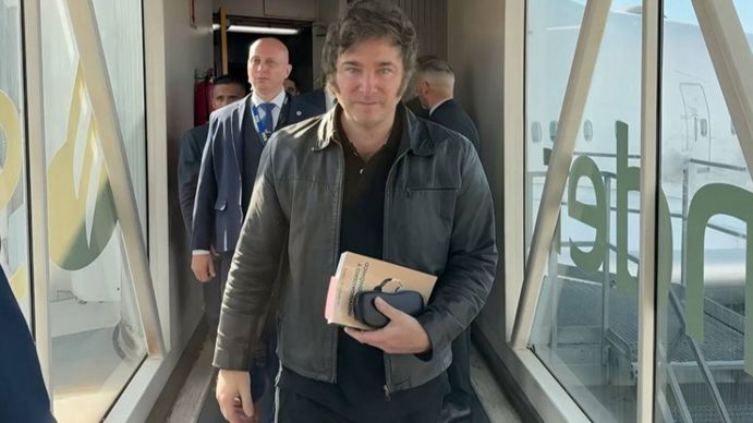 La agenda de Milei en Noruega: apoyo a Machado y reuniones con el Rey Harald V y el primer ministro