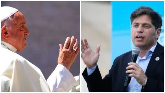 Axel Kicillof viaja al Vaticano para reunirse con el Papa Francisco