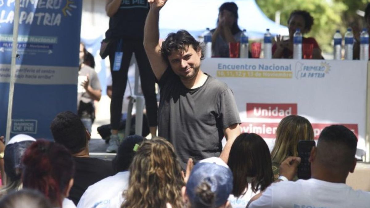 Juan Grabois defendió a Facundo Jones Huala tras su detención (Foto: NA).
