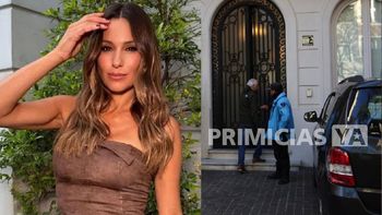 Robo en la casa de Pampita: las fotos con la presencia policial en la puerta