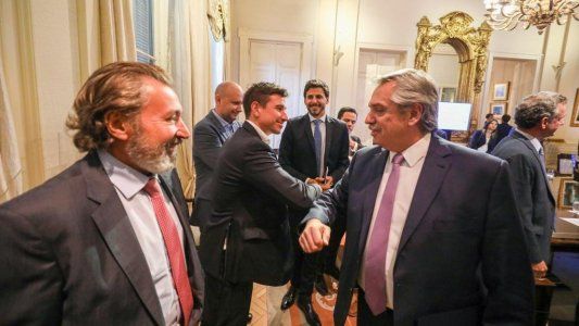 Fernández recibió a dueños de medios y pidió la colaboración en la difusión de contenidos educativos