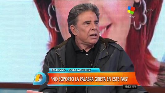 Jorge Martínez vs. Andrea del Boca por la plata que recibió la actriz del kirchnerismo