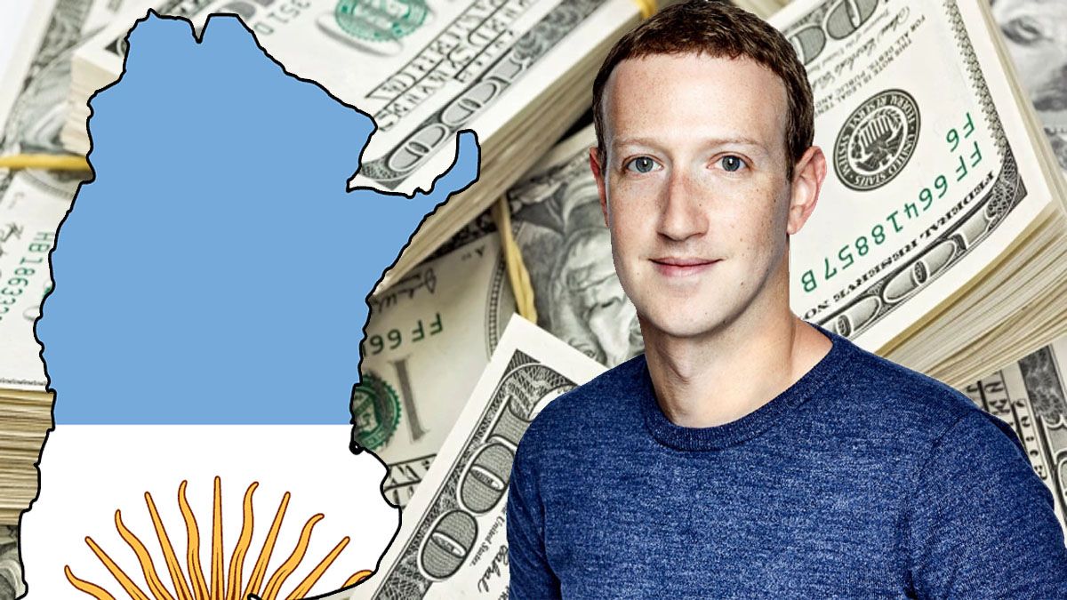 Mark Zuckerberg perdió a nivel personal la misma cantidad de dólares de lo que el campo reporta al país en un año. su empresa 