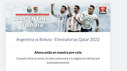 Entradas para la Selección Argentina - Bolivia: cómo comprar, precio y todo lo que tenés que saber