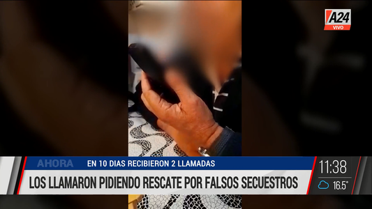Así le hacían falsos secuestros extorsivos a un jubilado