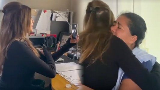 Fulop recibió la mejor noticia y no pudo contener las lágrimas