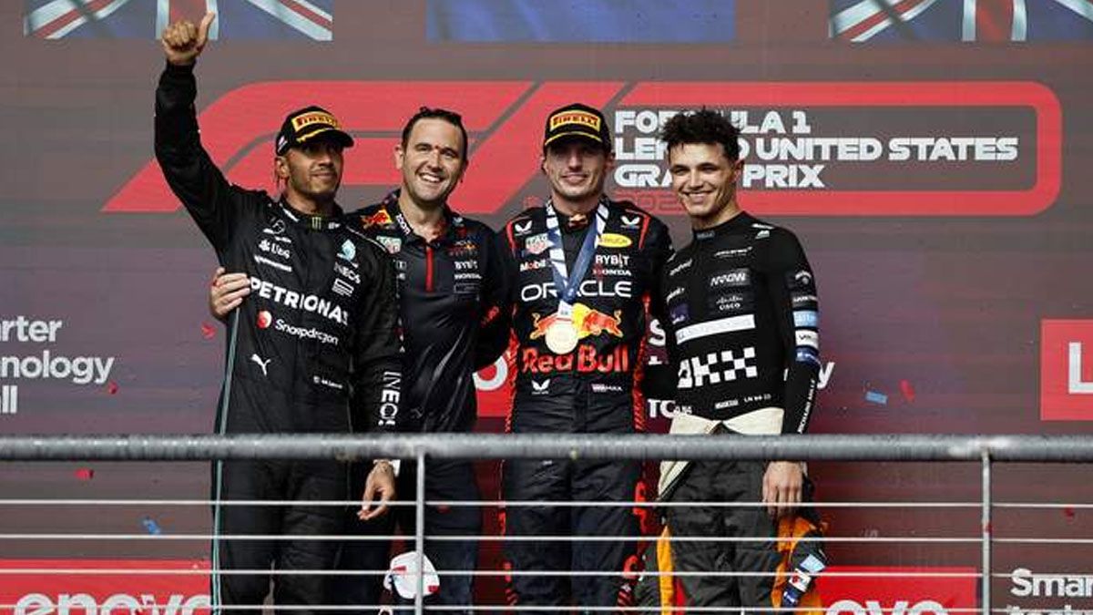 Max Verstappen, ganador con Red Bull del Gran Premio de Austin en 2023. (Foto: Gentileza F1)