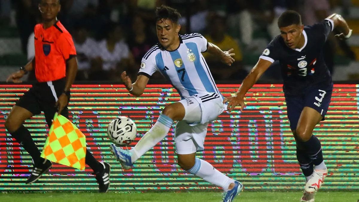 Sub 23: en un final caliente, Argentina lo empato sobre la hora y sueña con la clasificacion a París 2024