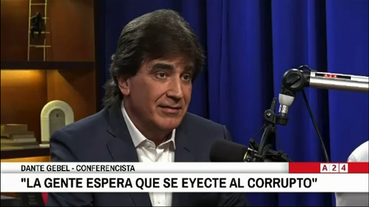 Dante Gebel con Novaresio: Si me tocara a mí, le diría Adorni hacete un paso al costado