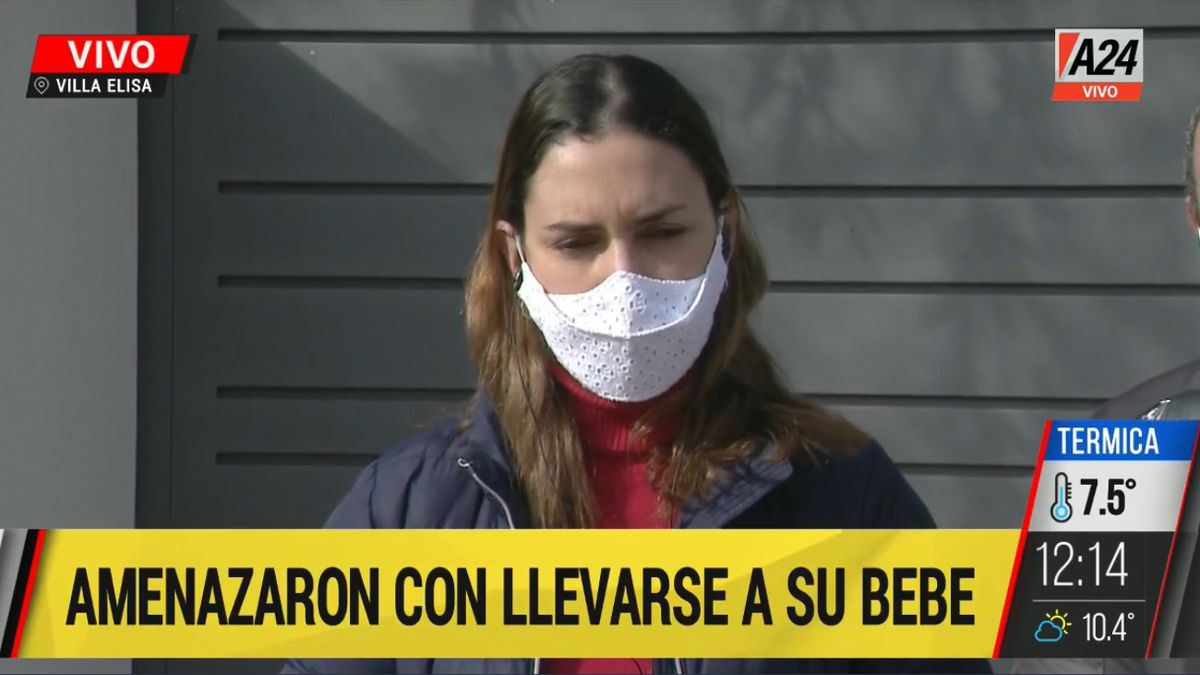 res delincuentes los sorprendieron mientras dormían. Buscaban plata y amenazaron con llevarse a la niña de 8 meses.