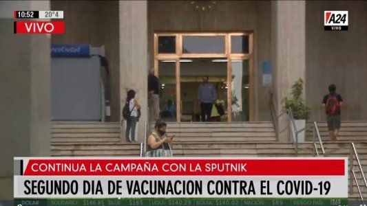 Comenzó el segundo día de vacunación contra el coronavirus en toda la Argentina
