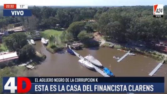 Investigación de A24: La ruta del dinero Clarens