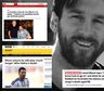 La reacción de los diarios del mundo a la carta de despedida de Messi por la muerte de su papá
