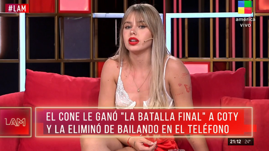 Coti Romero arremetió contra Charlotte Caniggia tras quedar eliminada del Bailando: No me fui llorando